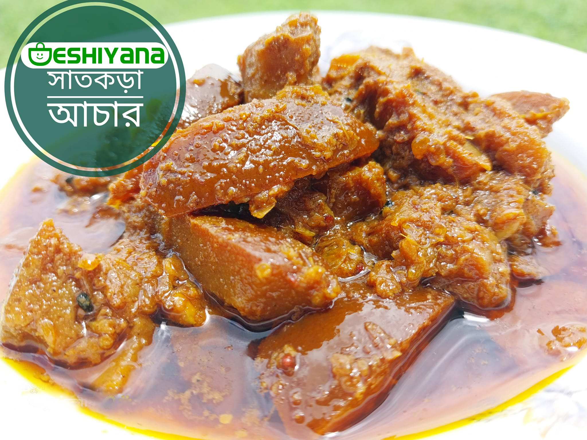 Home made Satkora Pickle হোম মেইড সাতকরা আচার